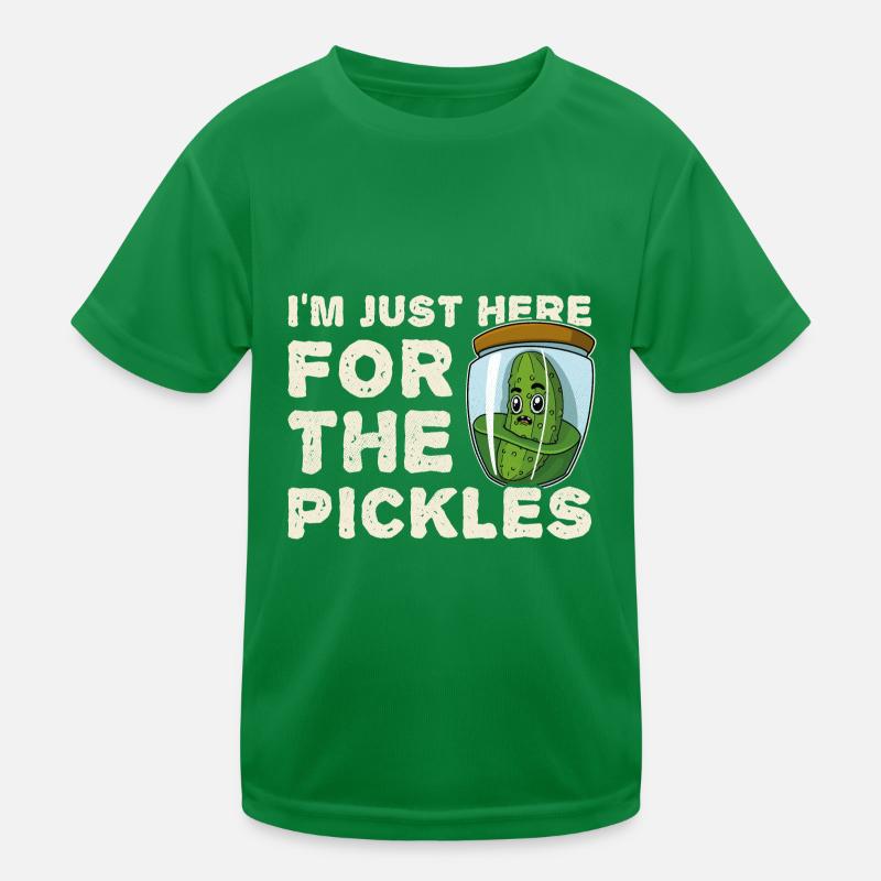 Cornichons Obst Einlegegurken Obst Garten Kinder Funktions-T-Shirt