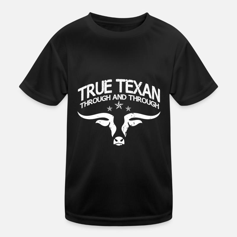 True Texan Through And Through Kids Functional T-Shirt