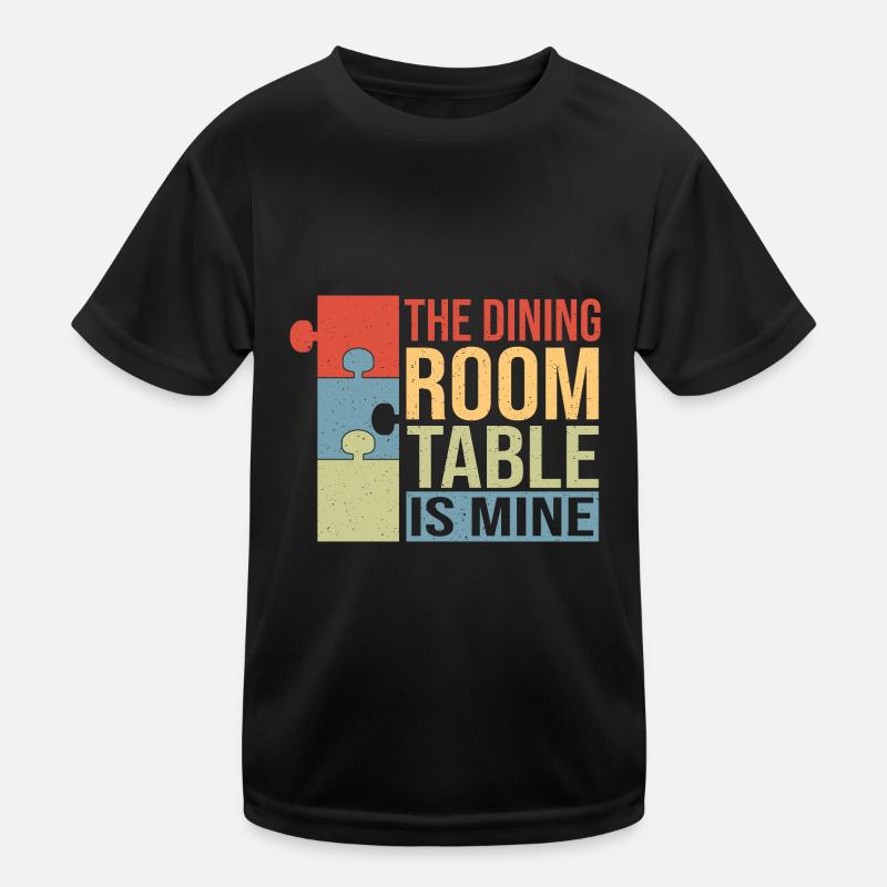 Der Esstisch gehört mir Kinder Funktions-T-Shirt