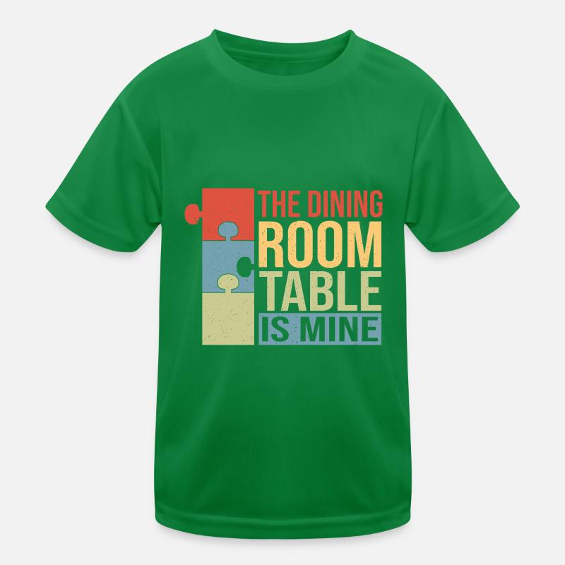 The dining table is mine Kids Functional T-Shirt
