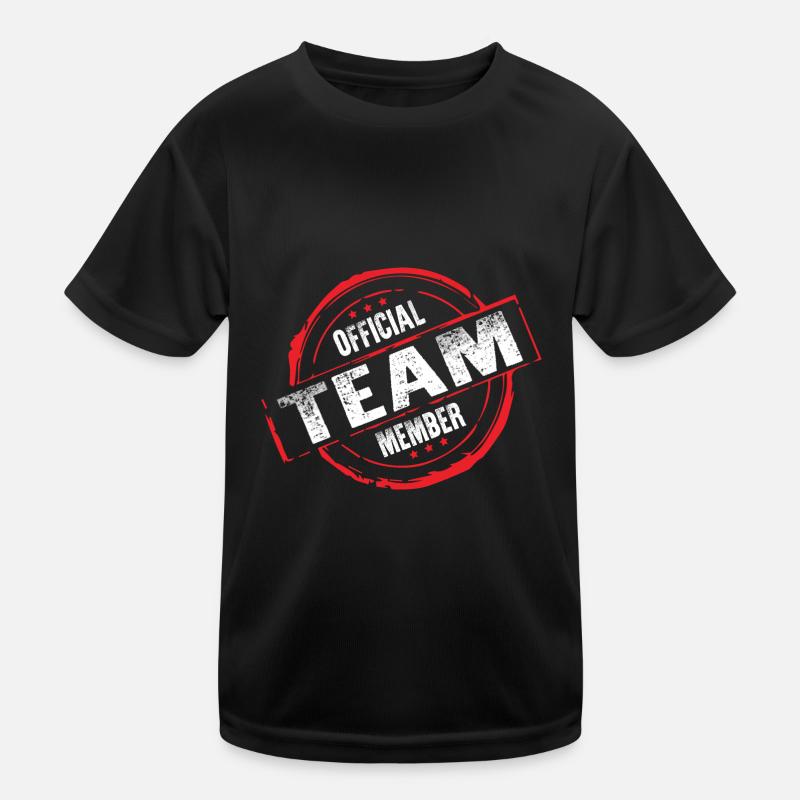Team Member T-shirt sport Enfant