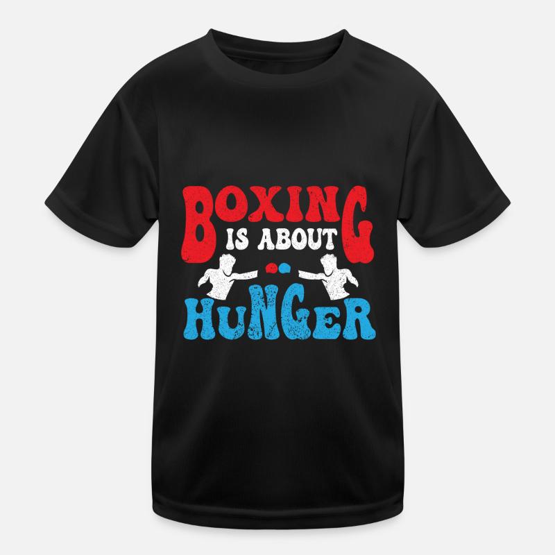 Boxen Boxer Kampfsport Boxring Boxhandschuhe Kinder Funktions-T-Shirt