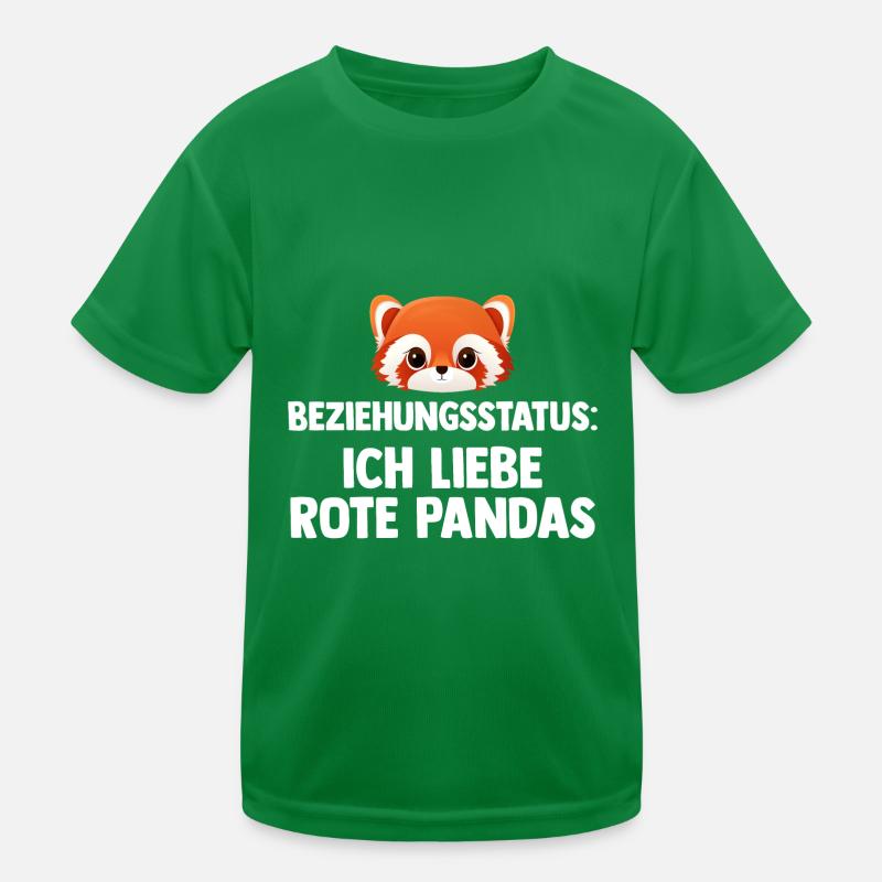 Roter Panda Kinder Funktions-T-Shirt