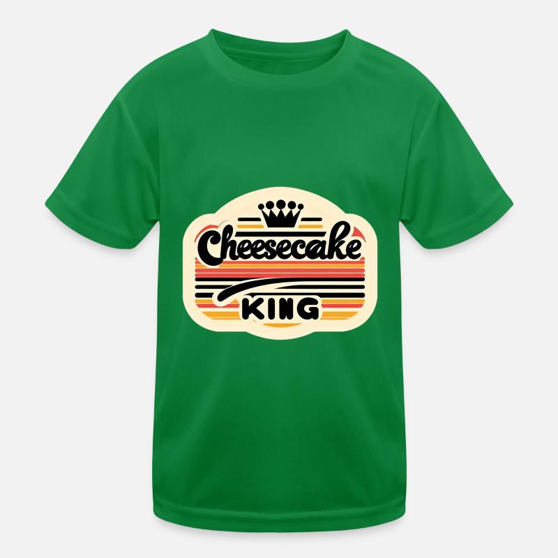 Cheesecake King 7 Kinder Funktions-T-Shirt