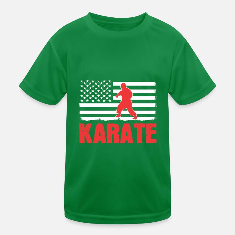 Karaté Autodéfense Arts Martiaux T-shirt sport Enfant
