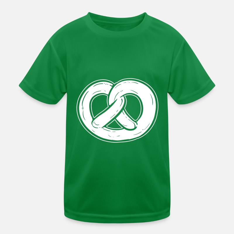 Brezel Kinder Funktions-T-Shirt