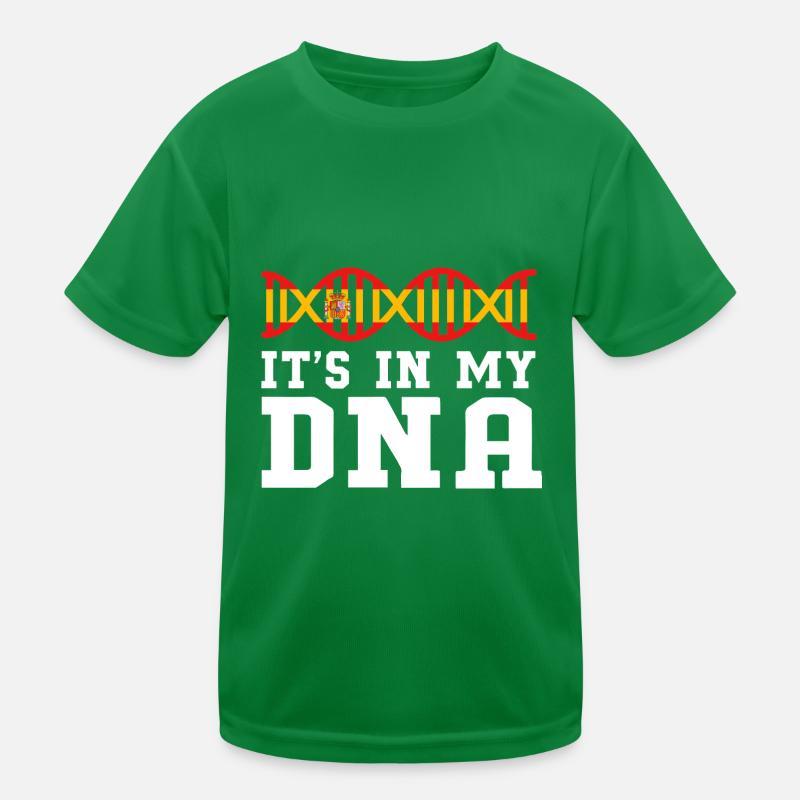 Spanish Kids Functional T-Shirt