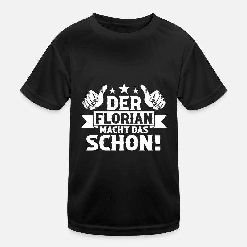 Florian Kinder Funktions-T-Shirt