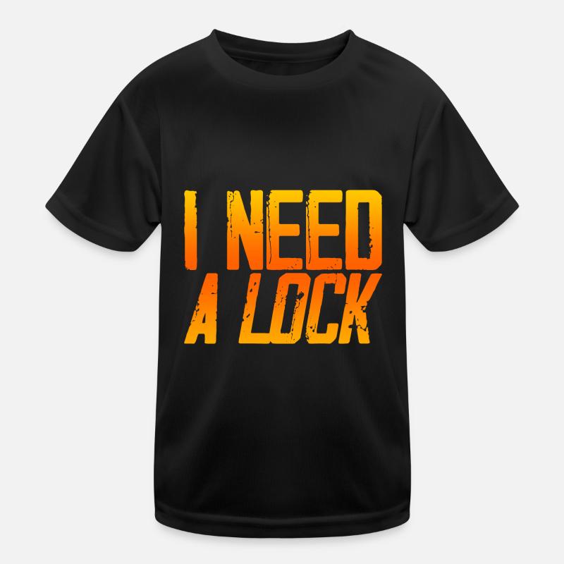 I Need A Lock 3 Kids Functional T-Shirt