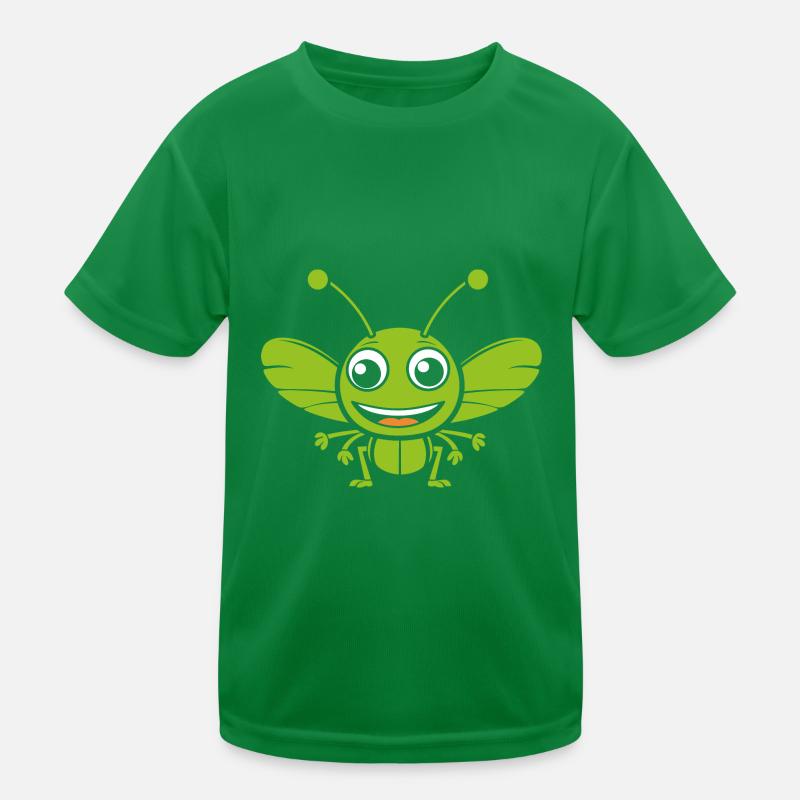 Heuschrecke Kinder Funktions-T-Shirt