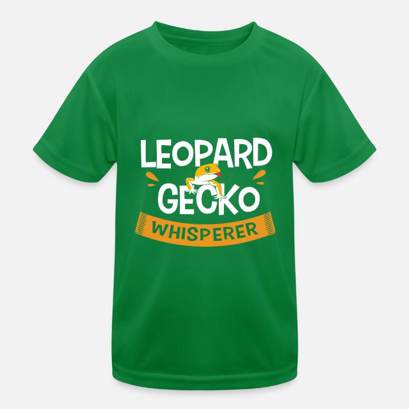 Leopard Gecko Kinder Funktions-T-Shirt