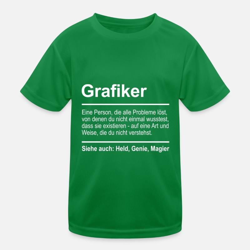 Graphiste T-shirt sport Enfant