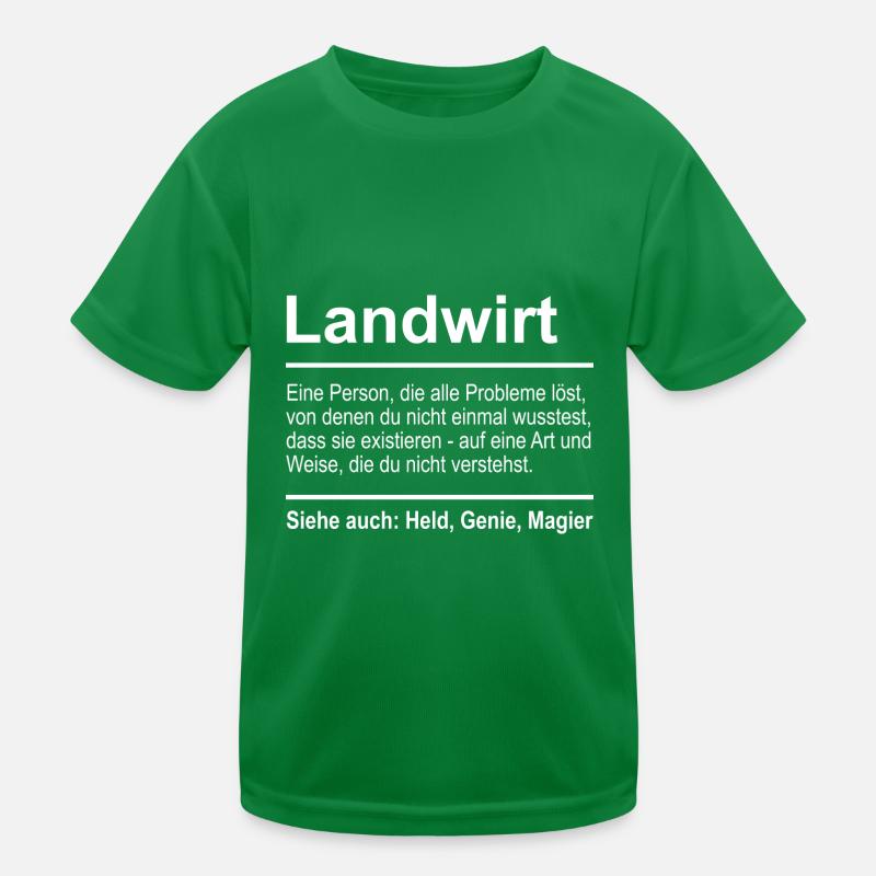 Farmer Kids Functional T-Shirt