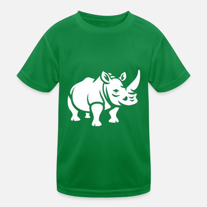 rhinoceros Kids Functional T-Shirt