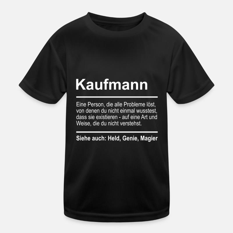 Kaufmann Kinder Funktions-T-Shirt