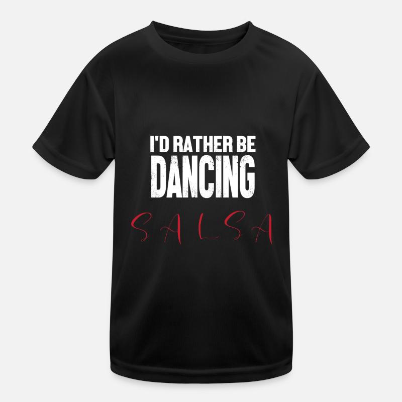 Salsa Dancer Dancer Kids Functional T-Shirt