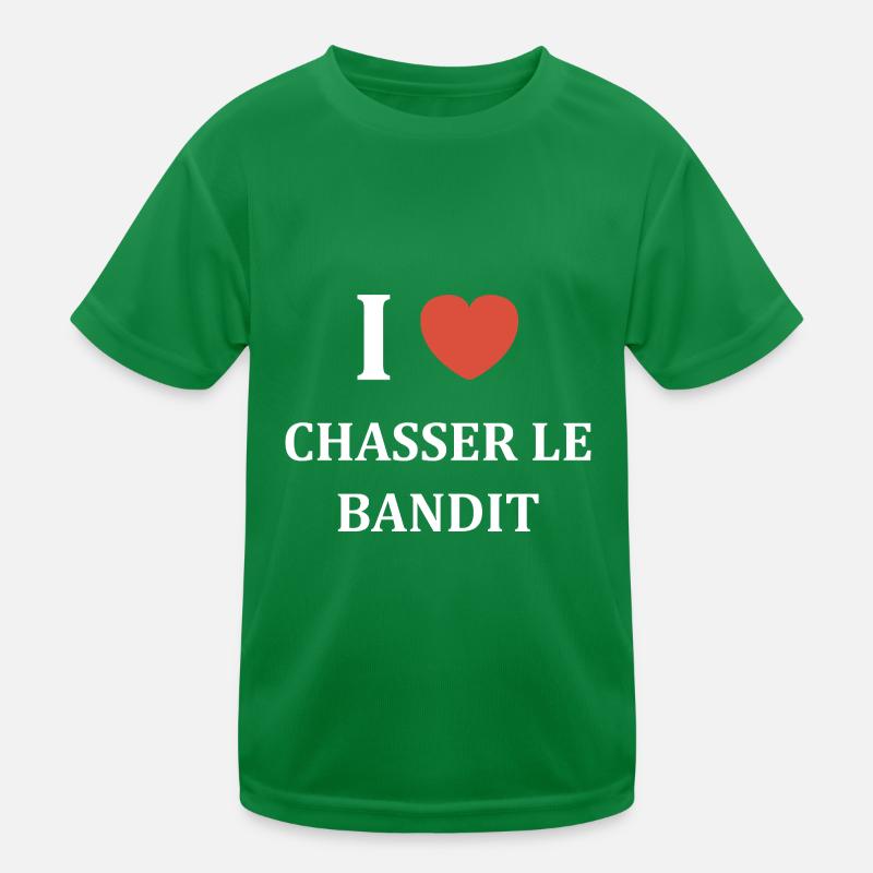 chasseur de bandit T-shirt sport Enfant