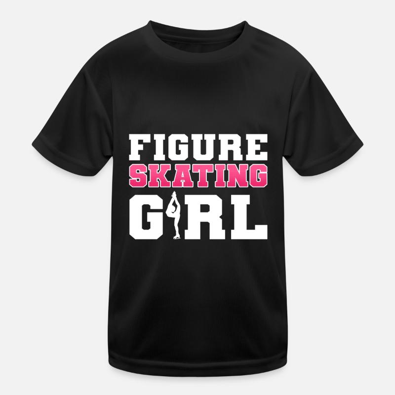 Ice skating Ice skating Ice skating Kids Functional T-Shirt