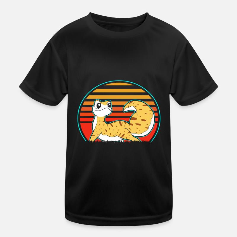 Leopard Gecko Kinder Funktions-T-Shirt