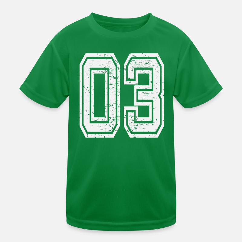 03 Afyon used look white Kids Functional T-Shirt