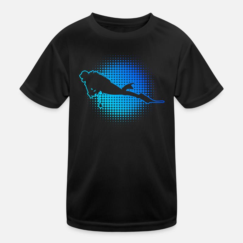 Diving Diver Scuba Diver Diver Men Kids Functional T-Shirt