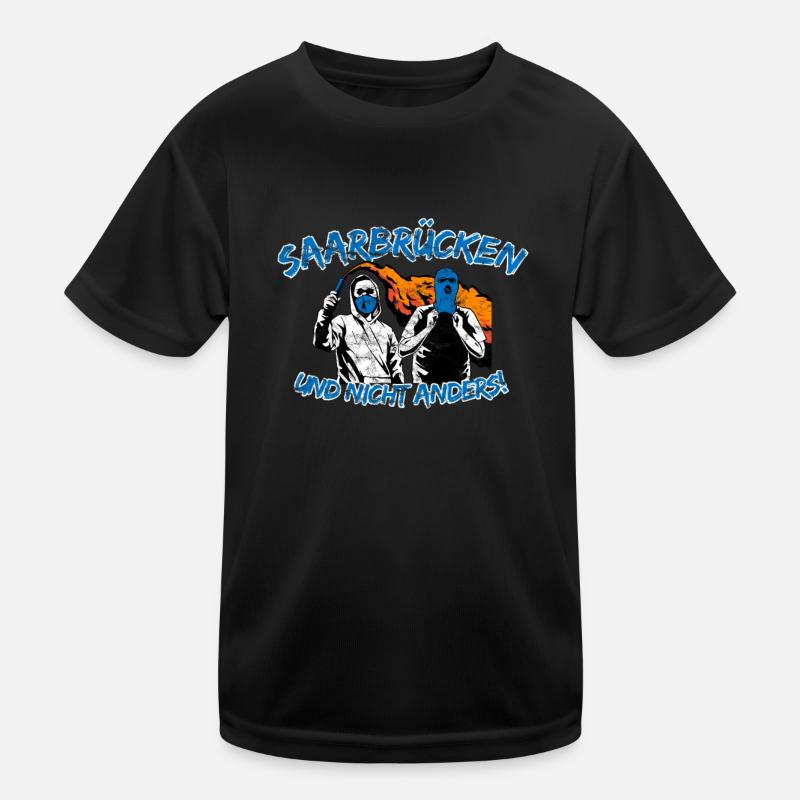 Saarbrücken und nicht anders UPDATE Kinder Funktions-T-Shirt