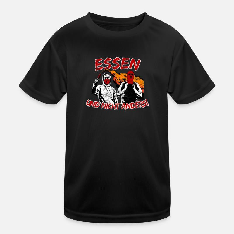 Essen und nicht anders UPDATE Kinder Funktions-T-Shirt
