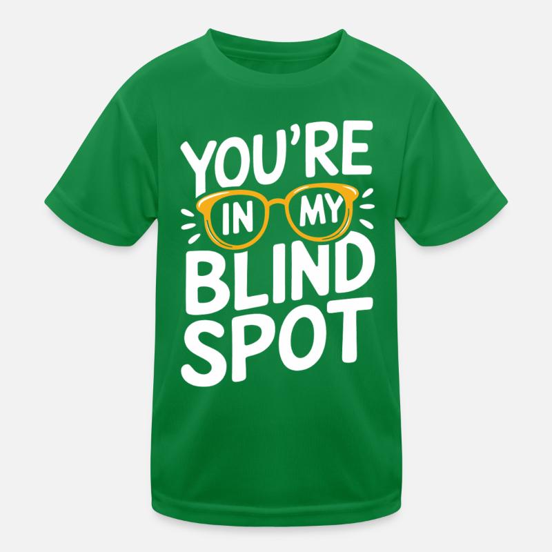 Blinde Blindheit Sehbehinderte Menschen Kinder Funktions-T-Shirt
