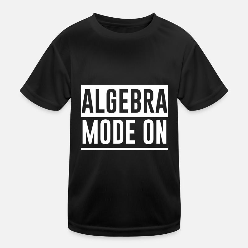 Algebra Mode On Kids Functional T-Shirt