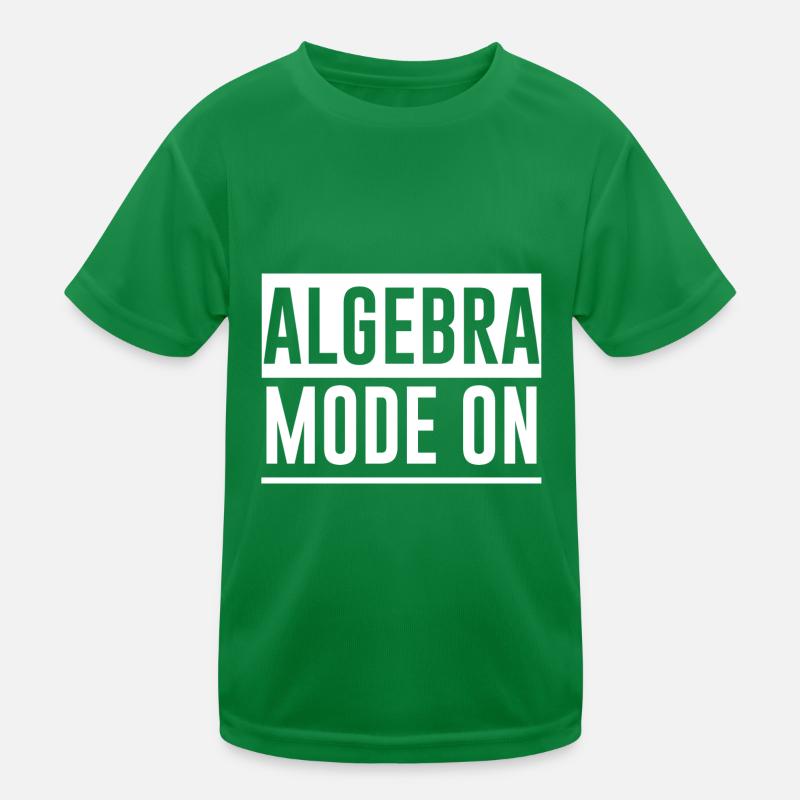 Algebra Mode On Kids Functional T-Shirt