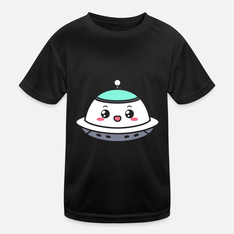 flying saucer Kids Functional T-Shirt