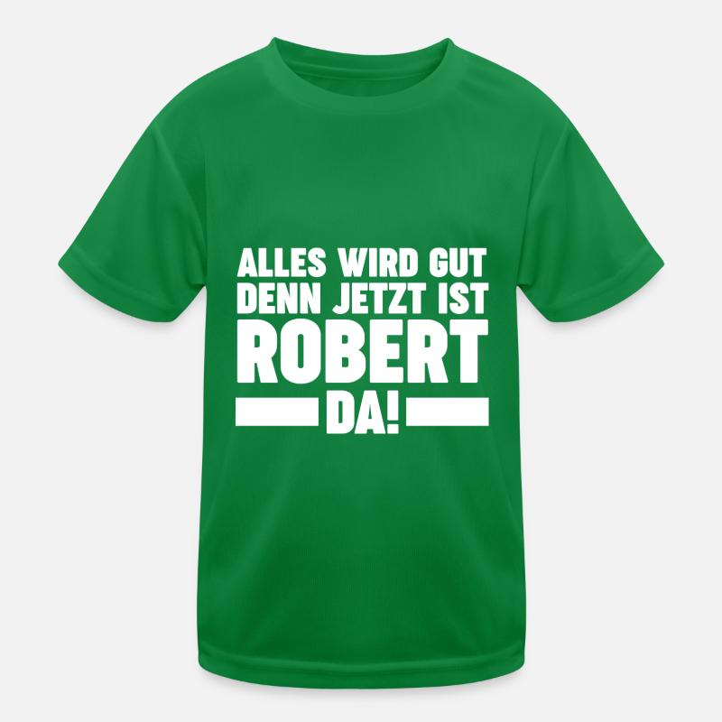 Robert Kinder Funktions-T-Shirt