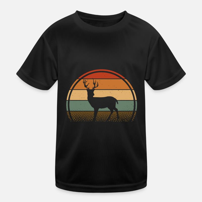 Roe deer Kids Functional T-Shirt