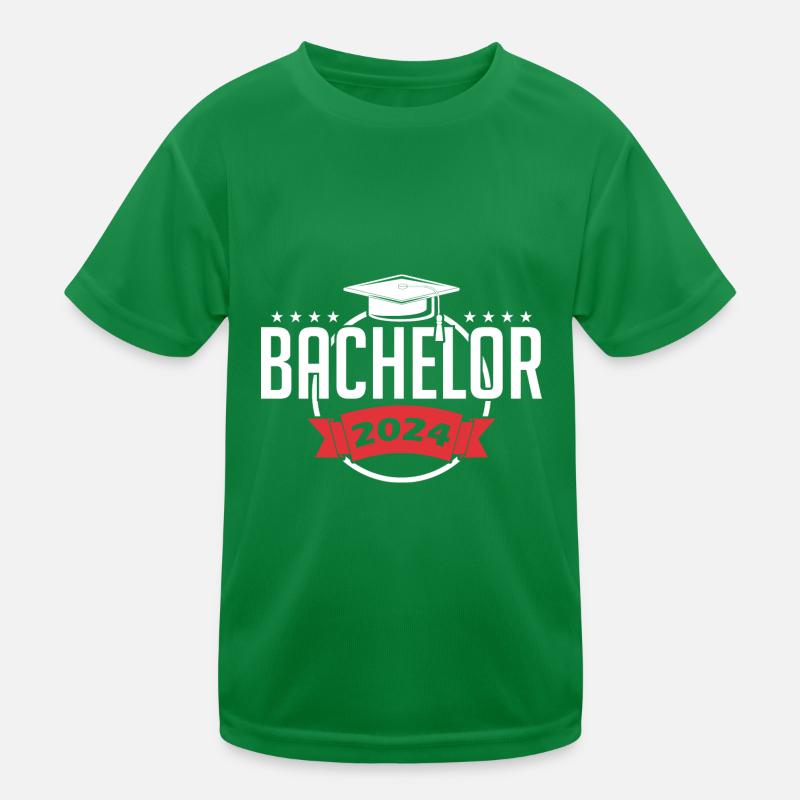 Bachelor 2024 Bachelorabschluss Absolvent Sponsion Kinder Funktions-T-Shirt