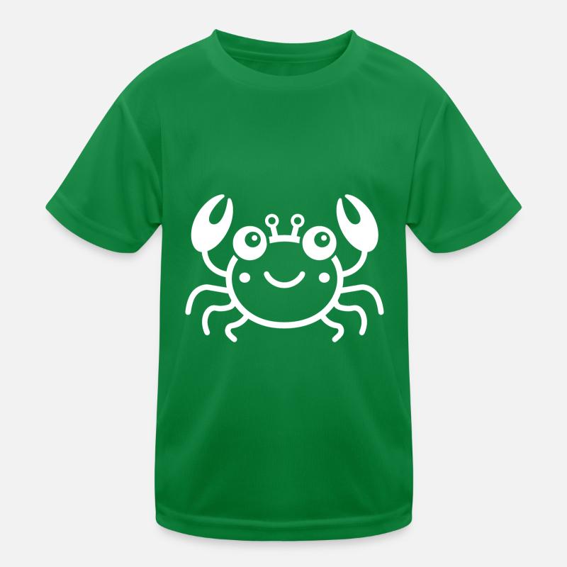 Granchio Maglietta sportiva per bambini