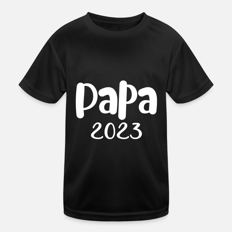 Dad 2023 future dad 2023 father 2023 Kids Functional T-Shirt