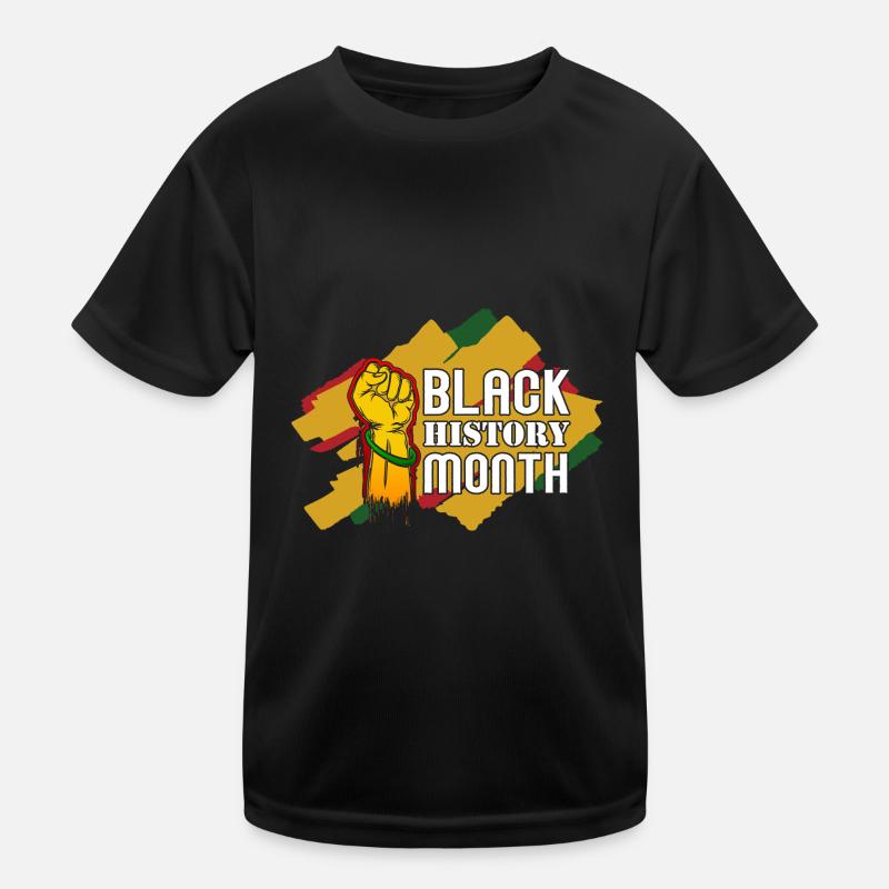Black History Month Black History Kinder Funktions-T-Shirt