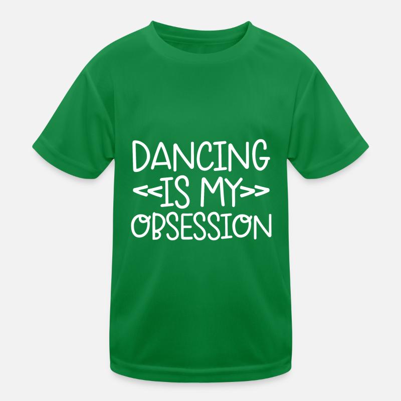 Dancing Is My Obsession 4 Kinder Funktions-T-Shirt