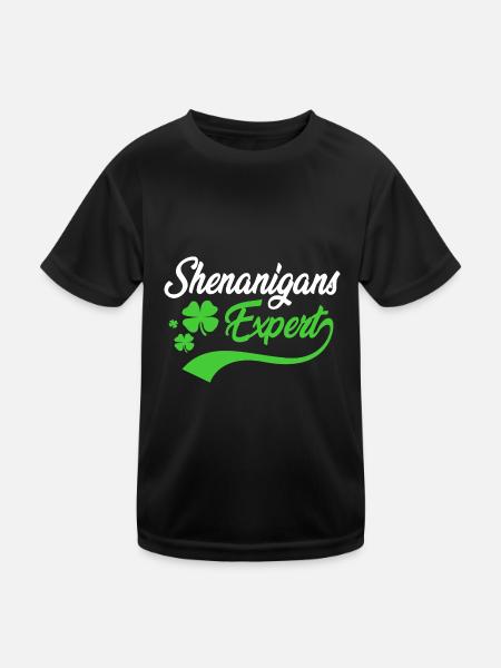 Manigance - T-shirt sport Enfant - noir - Devant