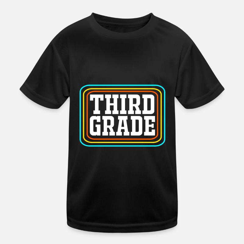 3rd Grade Kids Functional T-Shirt