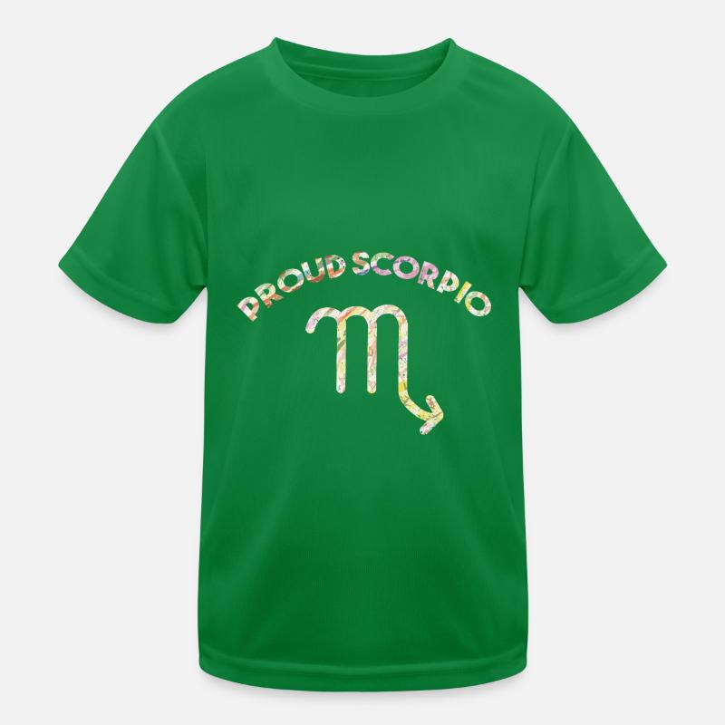 Zodiac sign Scorpio Kids Functional T-Shirt