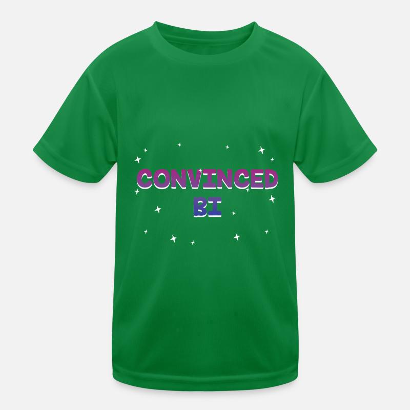 Convinced Bi Bisexual LGBTQ Bi Pride LGBT Pride Kinder Funktions-T-Shirt