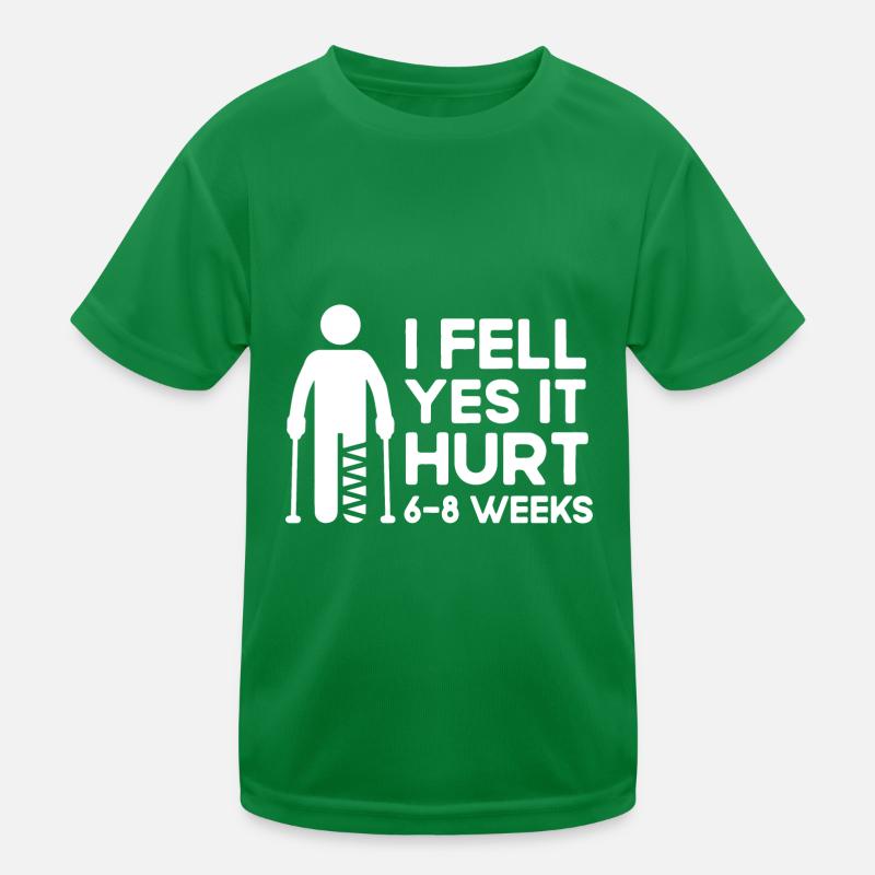 Je suis tombé. T-shirt sport Enfant