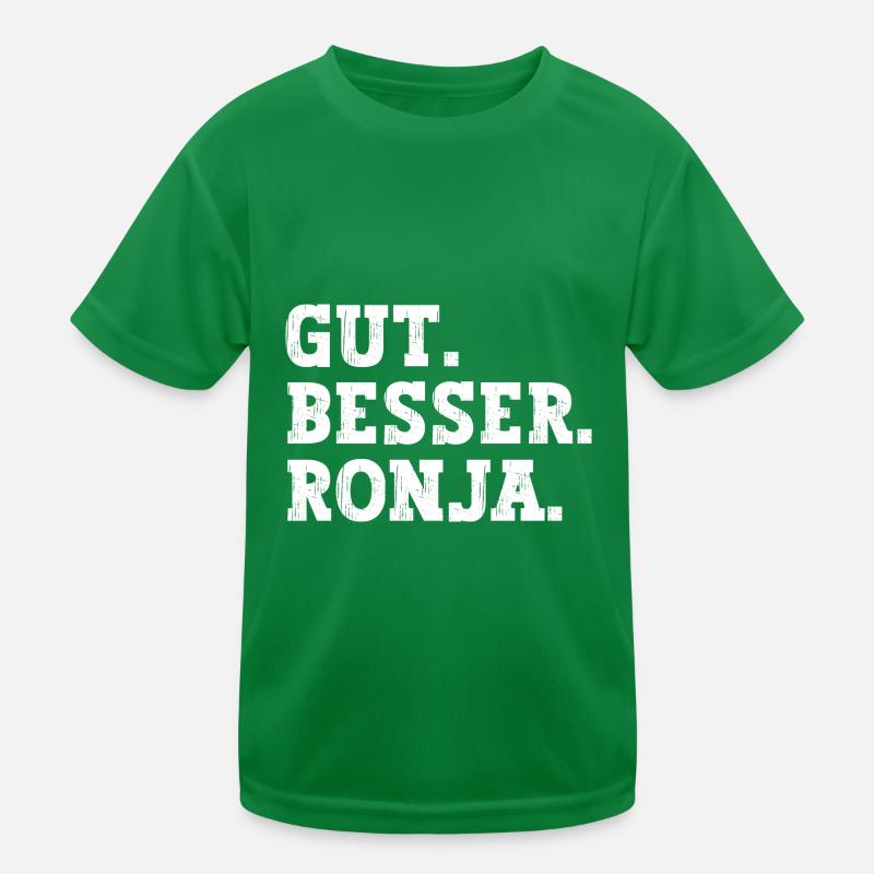 Gut Besser Ronja Lustiger Spruch Name Ronja Kinder Funktions-T-Shirt