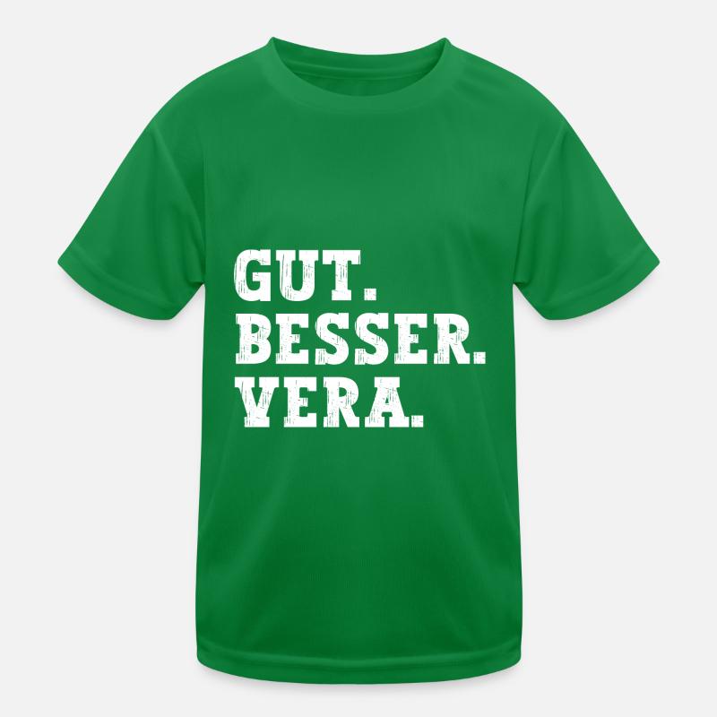 Gut Besser Vera Lustiger Spruch Name Vera Kinder Funktions-T-Shirt