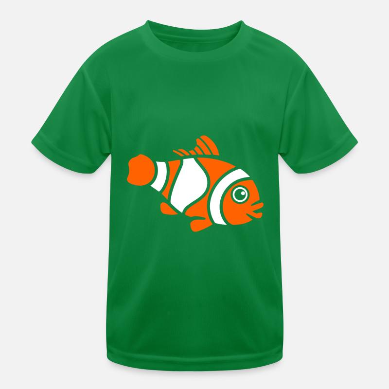 Clownfisch Kinder Funktions-T-Shirt