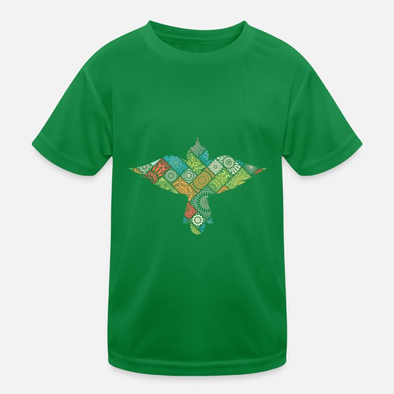 Aztekischer Vogel Kinder Funktions-T-Shirt