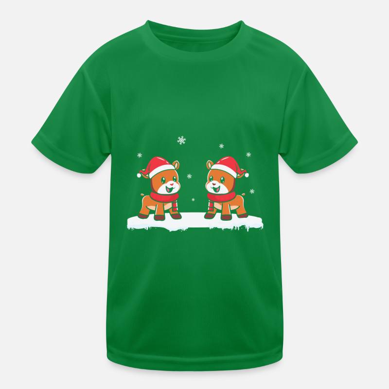 Cadeaux de Noël Noël T-shirt sport Enfant