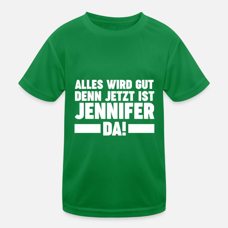 Jennifer Kinder Funktions-T-Shirt