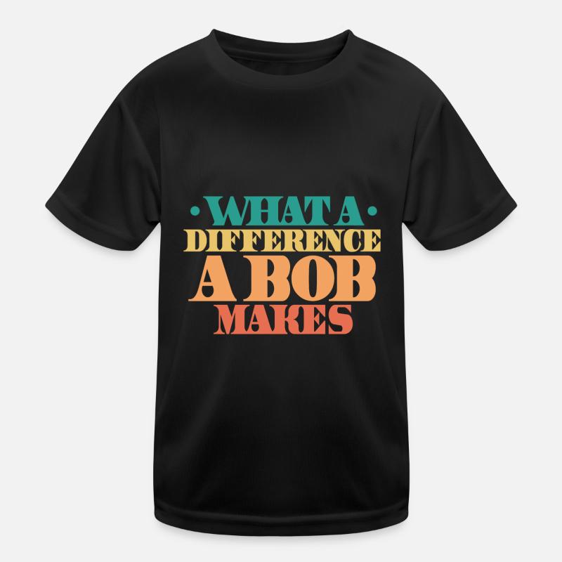 Quelle différence un Bob fait T-shirt sport Enfant